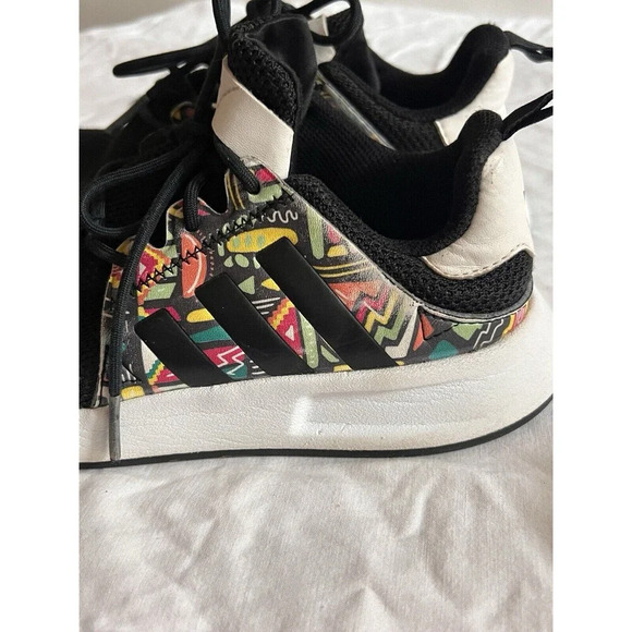 Adidas Shoes Youth 2.5 X_PLR Sneaker Black Mesh Lace Up Comfort Low Top YM029004 - Picture 6 of 11